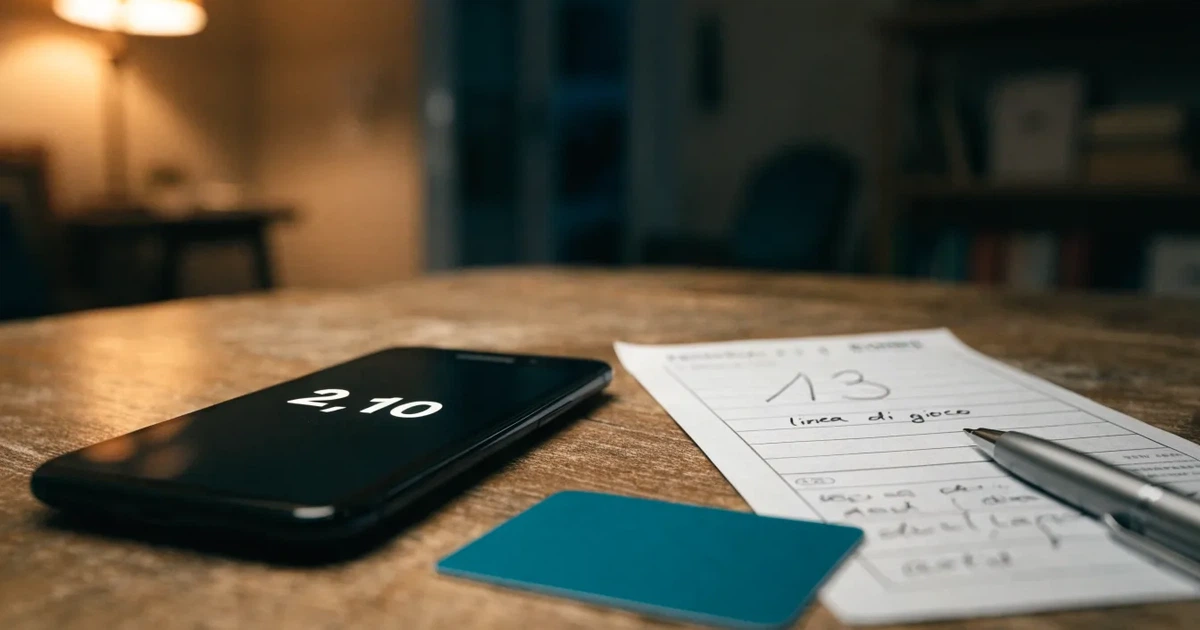 Uno smartphone e una carta di pagamento affiancati su un tavolo di legno, con alcune banconote da euro accanto